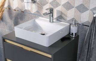 Umywalka nablatowa ceramiczna Rima