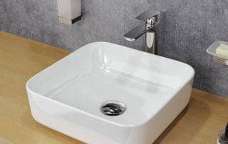 Umywalka nablatowa ceramiczna Cori