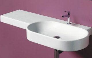 Umywalka wisząca ceramiczna