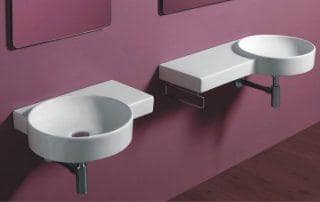 Umywalka wisząca ceramiczna