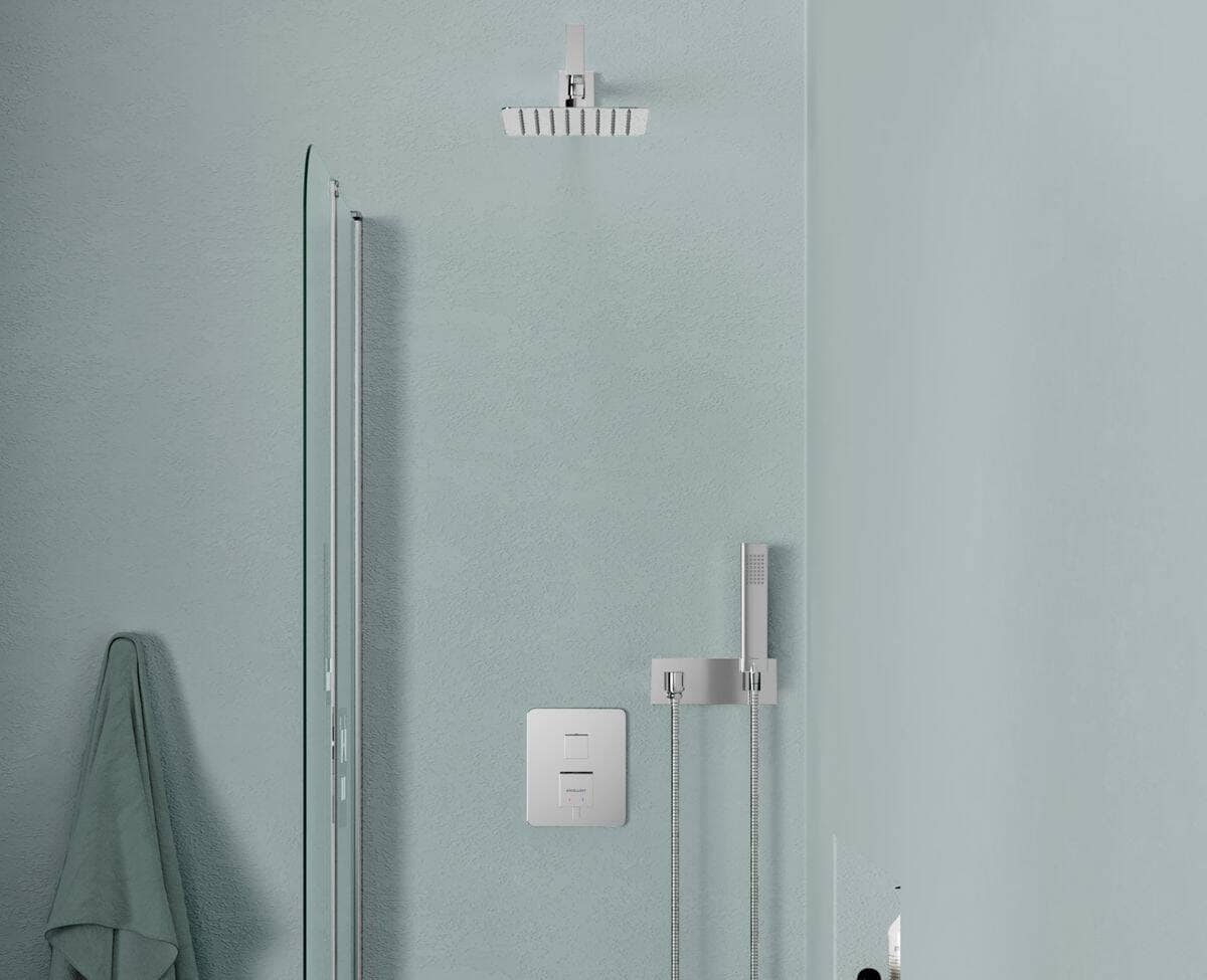 Frost Quadro zestaw prysznicowo wanowwo 1 Frost Quadro, zestaw prysznicowo-wannowy podtynkowy