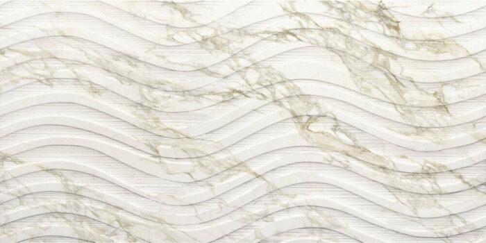 impronta marble experience calacatta gold onda 120 x 60