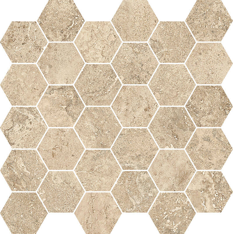 Novabell thermae caramel esagona 30 x 31.5 Mozaika Novabell Thermae Caramel Esagona 30 x 31.5